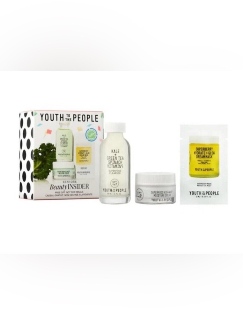 Youth To The People Skincare Set - White & Green